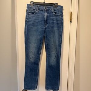 Mother Mid Rise Dazzler Ankle